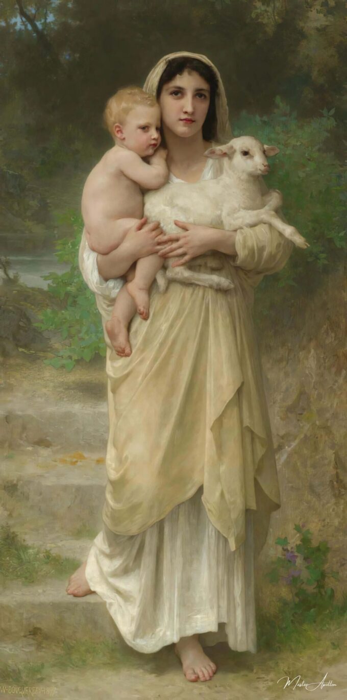 Los Corderos – William Bouguereau William Bouguereau 2025-05-20