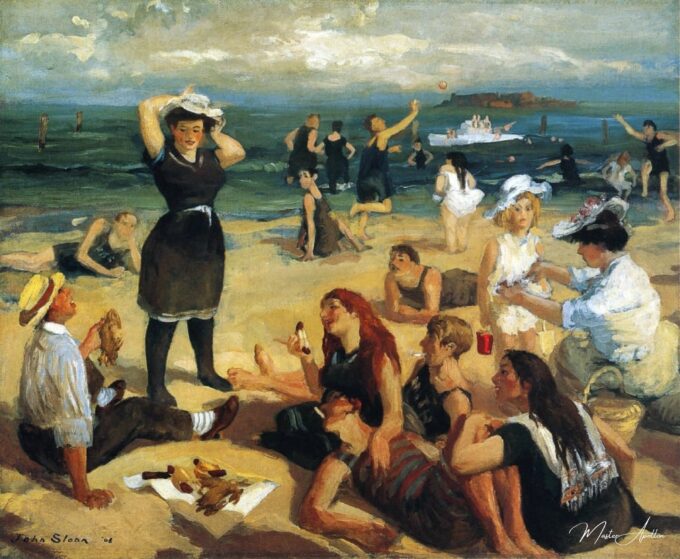 Los bañistas de South Beach – John Sloan John Sloan 2025-03-11