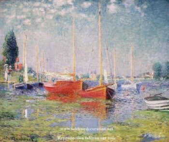 Los barcos rojos, Argenteuil – Claude Monet Claude Monet 2025-05-14