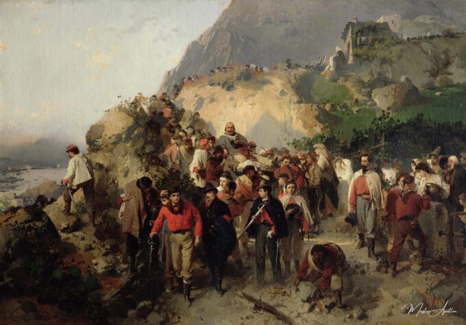 Los heridos de Garibaldi después de la batalla de Aspromonte – Gerolamo Induno Gerolamo Induno 2025-05-09