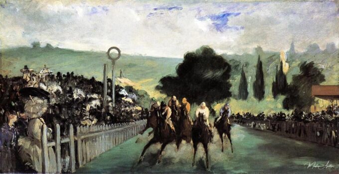 Las Carreras en Longchamp – Edouard Manet Édouard Manet 2025-06-01