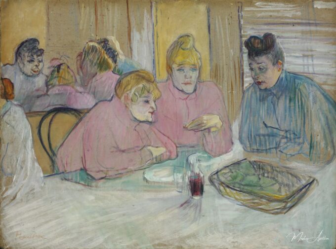 Las damas del comedor – Toulouse Lautrec Henri de Toulouse-Lautrec 2025-05-21
