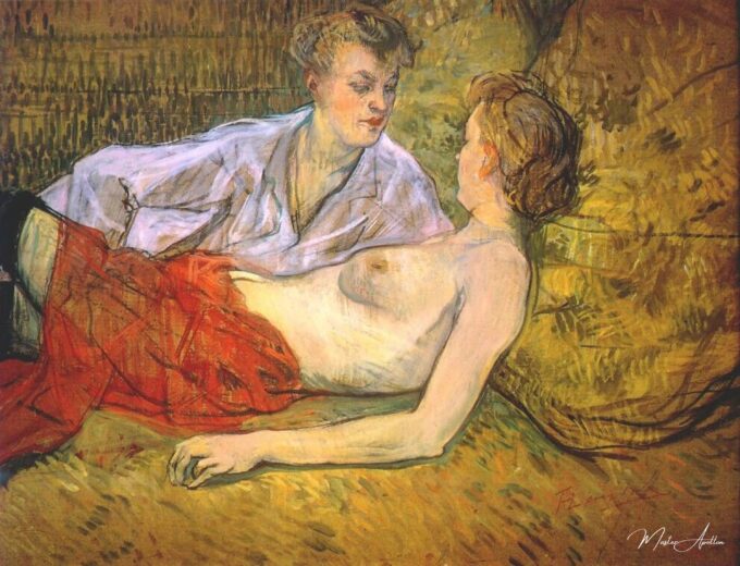 Las dos novias – Toulouse Lautrec Henri de Toulouse-Lautrec 2025-05-16 2