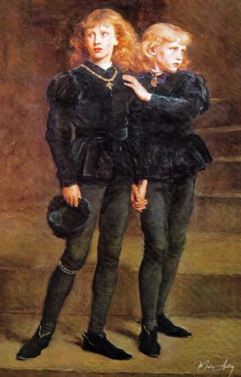 Los dos príncipes Eduardo y Ricardo en la torre – John Everett Millais John Everett Millais 2025-05-16