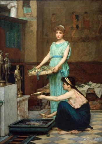 Los dioses de la casa – John William Waterhouse John William Waterhouse 2025-05-16