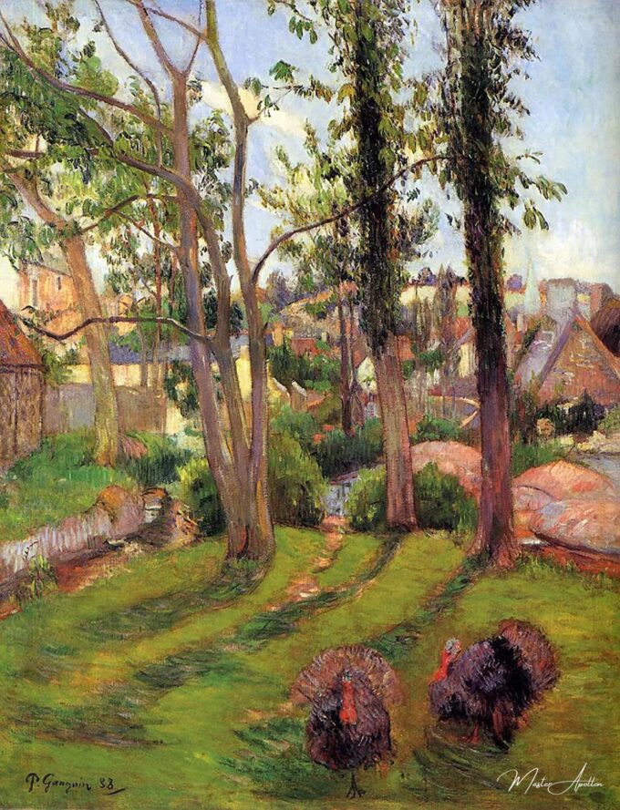 Las pavos (Paisaje de Pont Aven) – Paul Gauguin Paul Gauguin 2025-05-01 2