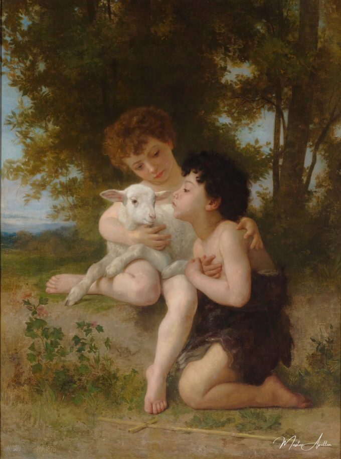 Los Niños con el Cordero – William Bouguereau William Bouguereau 2025-05-20