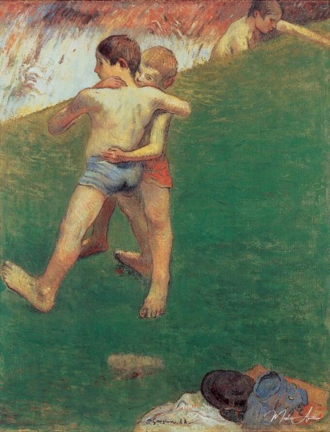 Los niños luchando – Paul Gauguin Paul Gauguin 2025-05-14 2