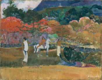 Las mujeres y un caballo blanco – Paul Gauguin Paul Gauguin 2025-05-14