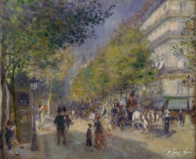 Los grandes bulevares – Pierre-Auguste Renoir Pierre-Auguste Renoir 2025-04-30 2