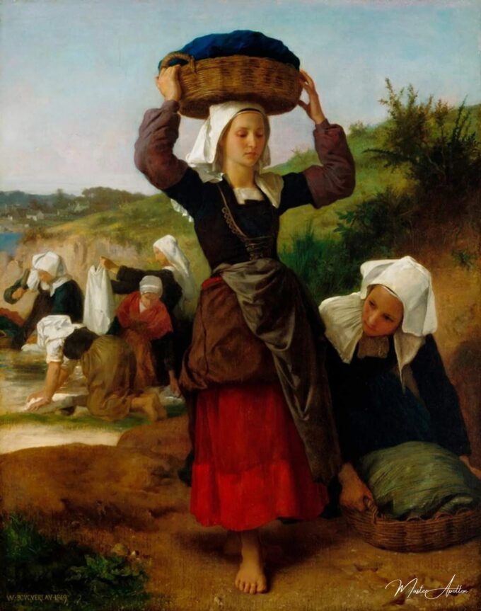 Las lavanderas de Fouesnant – William Bouguereau William Bouguereau 2025-05-20