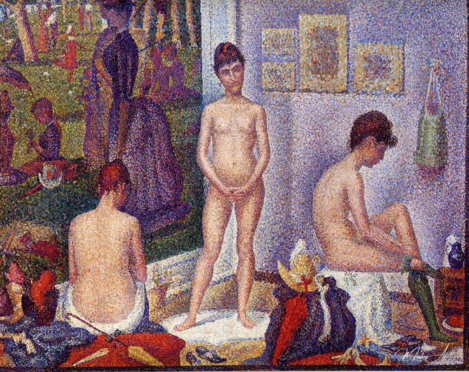 Los modelos – Georges Seurat Georges Seurat 2025-03-15