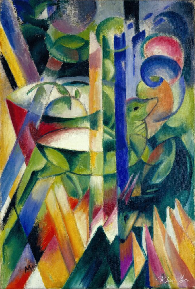 Las pequeñas cabras de montaña – Franz Marc Franz Marc 2025-05-20