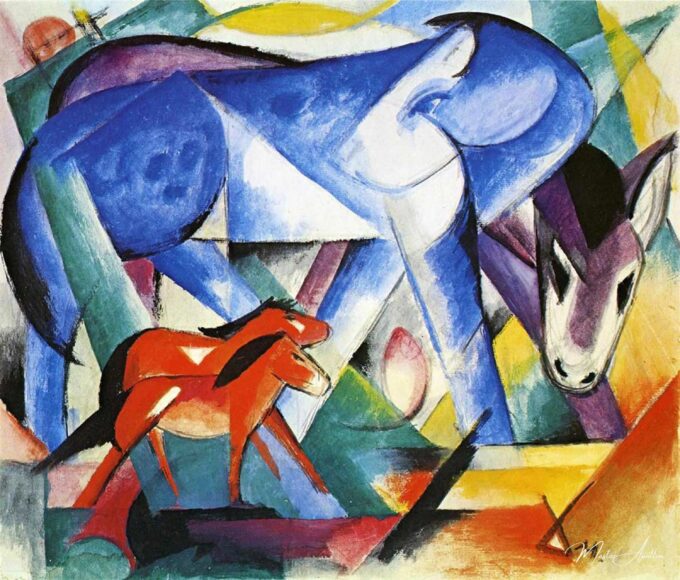 Los primeros animales – Franz Marc Franz Marc 2025-05-09 2