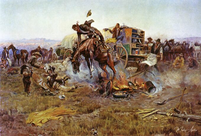 Los problemas del cocinero del campamento – Charles Marion Russell Charles Marion Russell 2025-05-02
