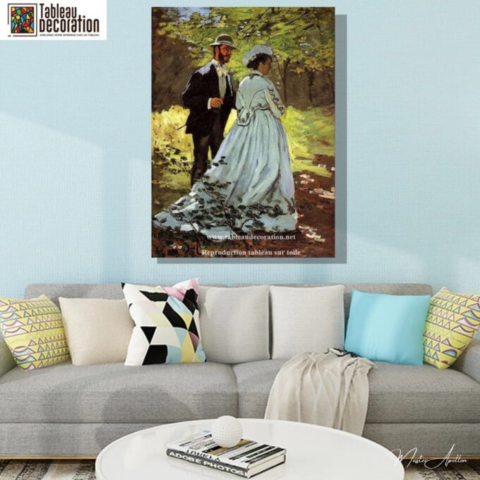 Los Paseantes – Cuadro de Monet Claude Monet 2025-05-22 5