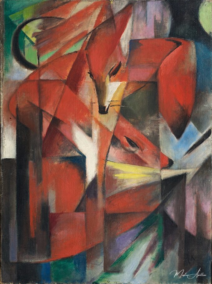 Los zorros – Franz Marc Franz Marc 2025-05-20