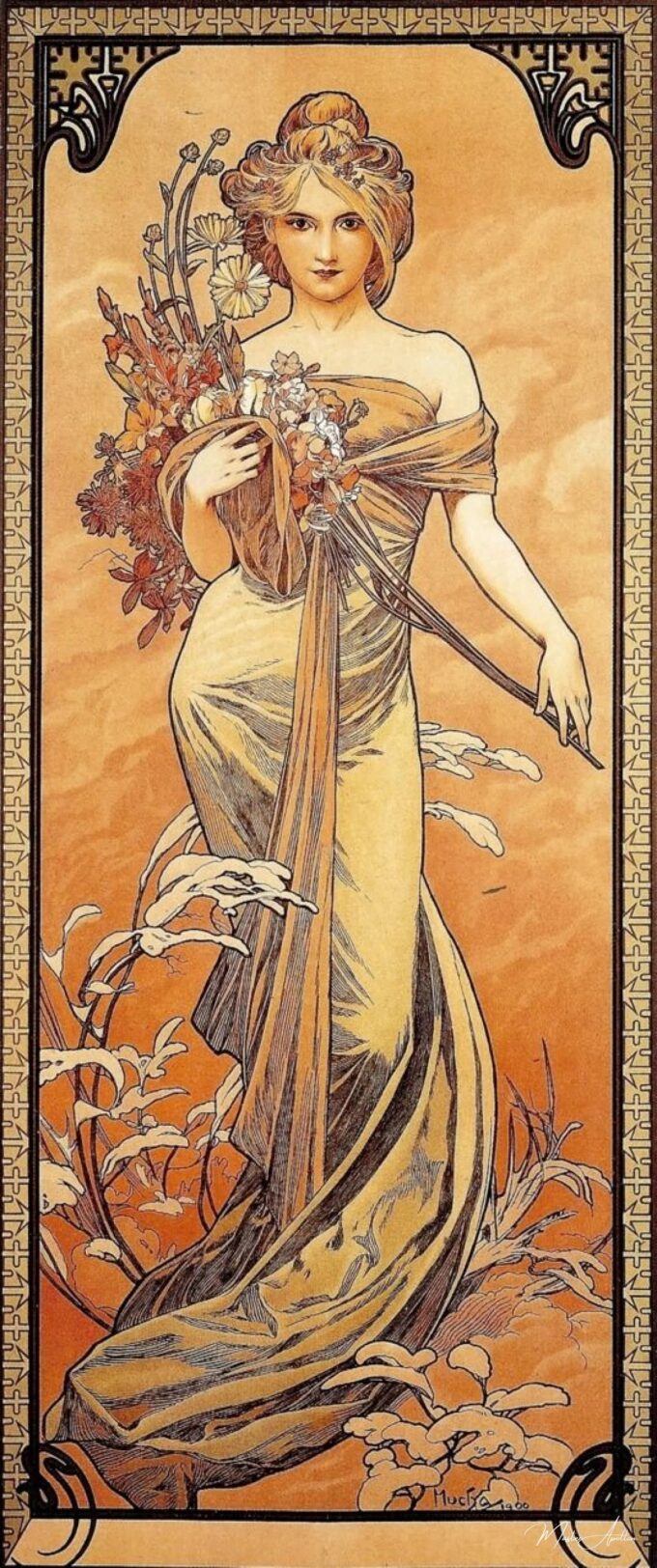 Las estaciones: Primavera – Mucha Alfons Mucha 2025-05-01 2