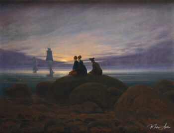 Levantamiento de luna sobre el mar – Caspar David Friedrich Caspar David Friedrich 2025-05-14