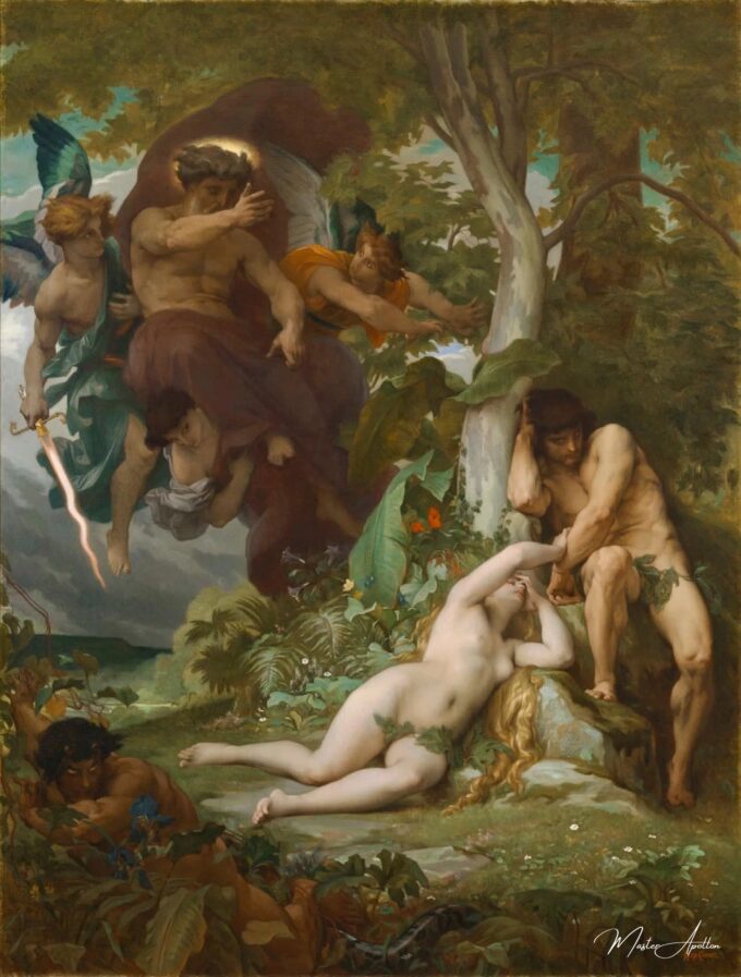 La expulsión de Adán y Eva del jardín del Paraíso – Alexandre Cabanel Alexandre Cabanel 2025-03-15