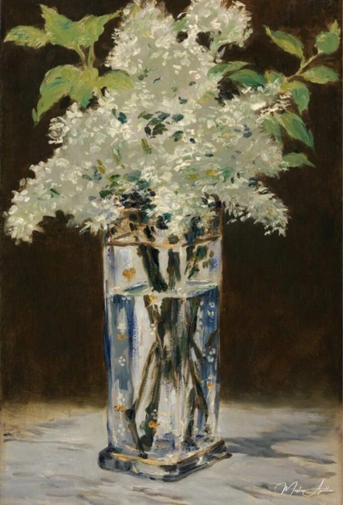Lilas blancos en un jarrón de cristal – Edouard Manet Édouard Manet 2025-05-22 2