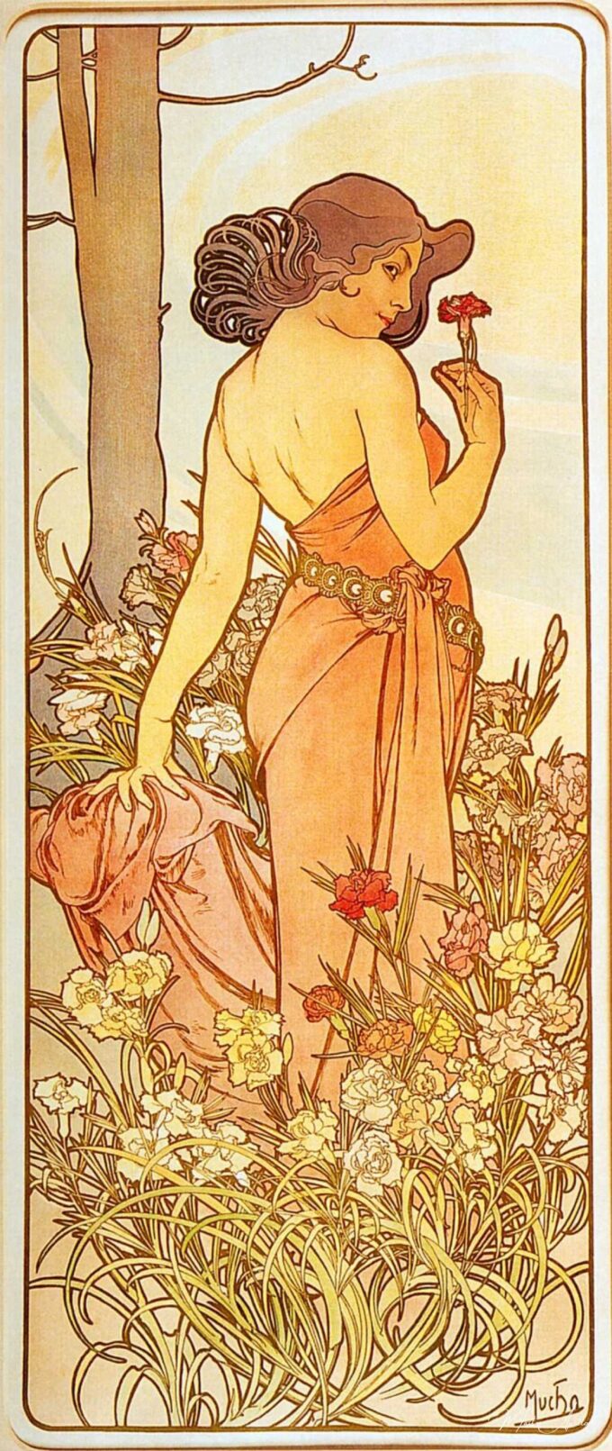 El clavel – Mucha Alfons Mucha 2025-03-15