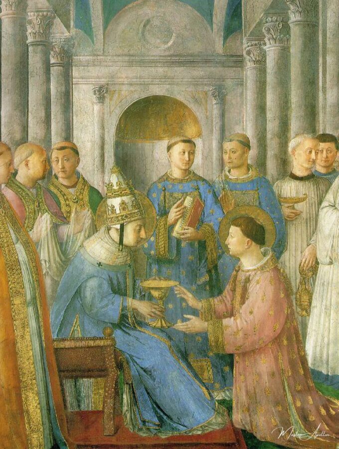 La ordenación de San Lorenzo – Fra Angelico Fra Angelico 2025-03-15