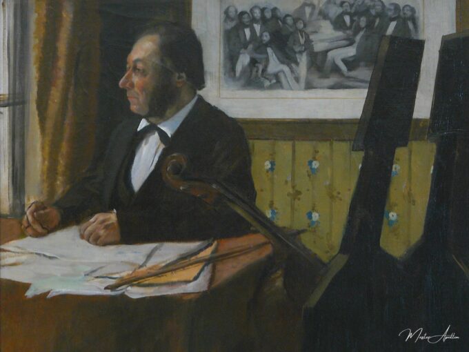 Louis-Marie Pilet, violoncelista de la orquesta de la Ópera de París – Edgar Degas Edgar Degas 2025-05-30