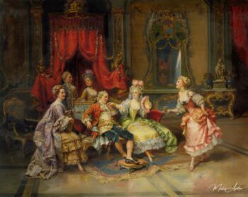 Luis XV en la sala del trono – Cesare-Auguste Detti Cesare-Auguste Detti 2025-05-16