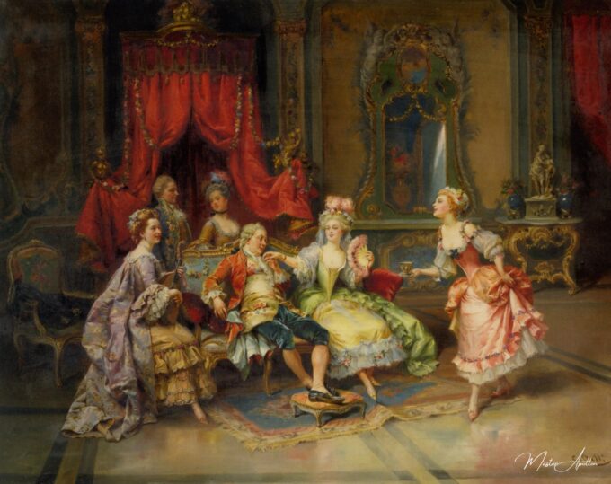 Luis XV en la sala del trono – Cesare-Auguste Detti Cesare-Auguste Detti 2025-05-09
