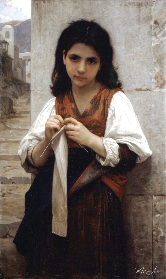 Máquina de tejer de William Bouguereau William Bouguereau 2025-05-20