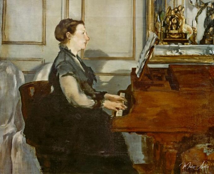 Madame Manet al piano – Edouard Manet Édouard Manet 2025-06-01