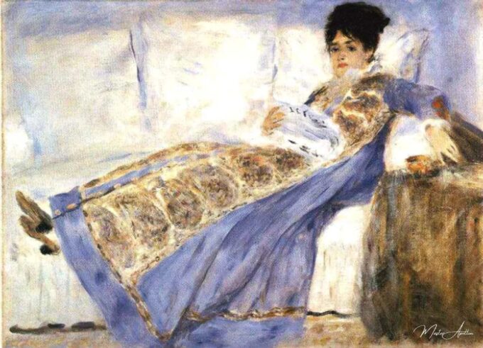 Madame Monet leyendo – Pierre-Auguste Renoir Pierre-Auguste Renoir 2025-05-09