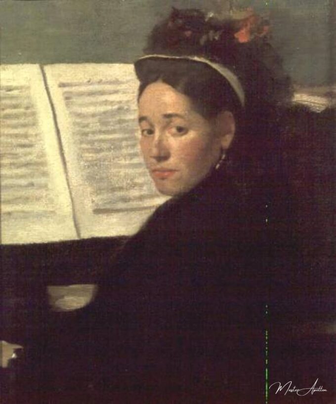 Mademoiselle Marie Dihau (1843-1935) al piano – Edgar Degas Edgar Degas 2025-05-30