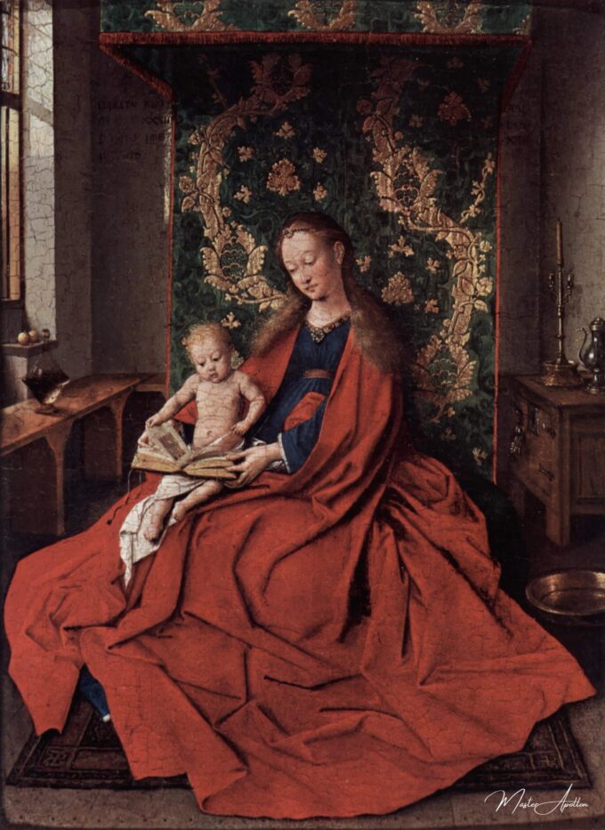 Madonna con el niño Lectura – Jan Van Eyck Jan Van Eyck 2025-03-15