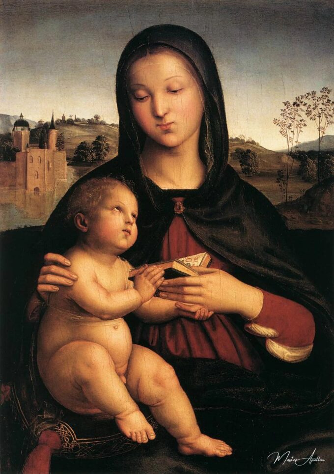 Madona y niño con libro – Rafael (pintor) Rafael Sanzio 2025-05-20