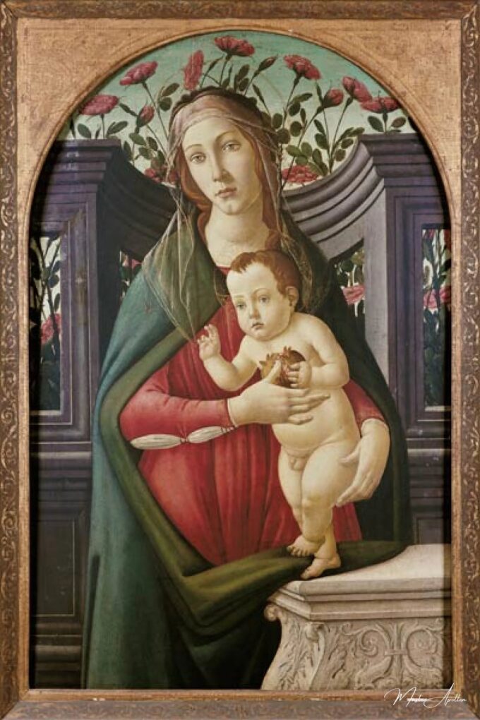 Madonna con el niño en una alcoba decorada con flores – Sandro Botticelli Sandro Botticelli 2025-05-15 2