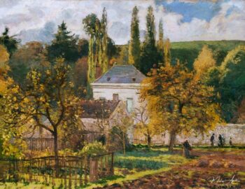 Casa de los ciudadanos en el Hermitage, Pontoise – Camille Pissarro Camille Pissarro 2025-03-10