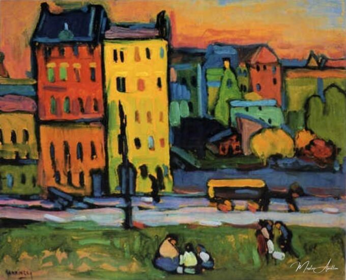 Casas en Múnich – Vassily Kandinsky Wassily Kandinsky 2025-05-19