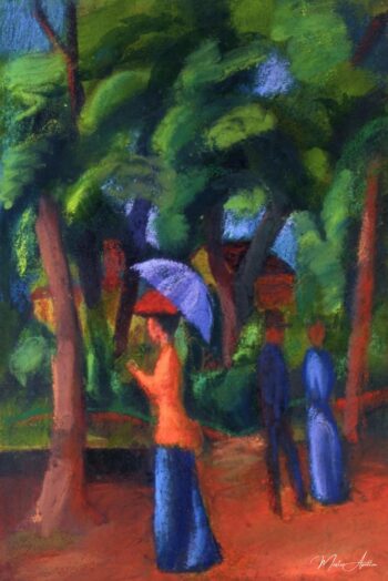 Marcha en el parque – August Macke August Macke 2025-05-17