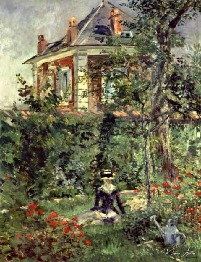 Marguerite en el jardín de Bellevue – Edouard Manet Édouard Manet 2025-06-01