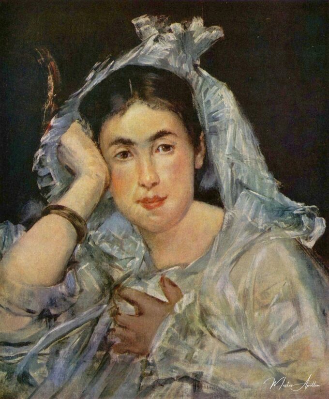 Marguerite de Conflans con una capucha – Edouard Manet Édouard Manet 2025-06-01