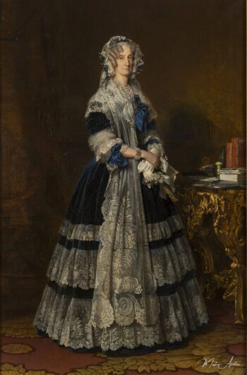 Marie-Amélie de Borbón, princesa de las Dos Sicilias, Reina de los Franceses, 1842 – Franz Xaver Winterhalter Franz Xaver Winterhalter 2025-05-17