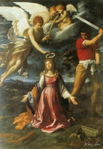 Mártir de Santa Catalina de Alejandría – Guido Reni Guido Reni 2025-05-17