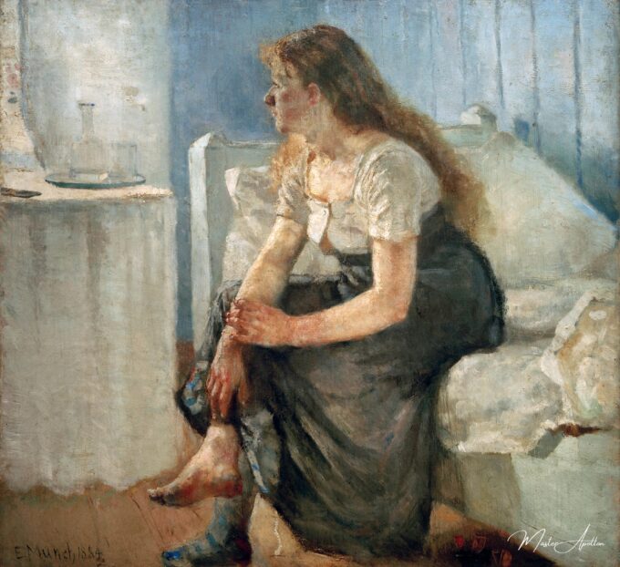 Matin (Chica sentada en la cama) – Edvard Munch Edvard Munch 2025-04-17