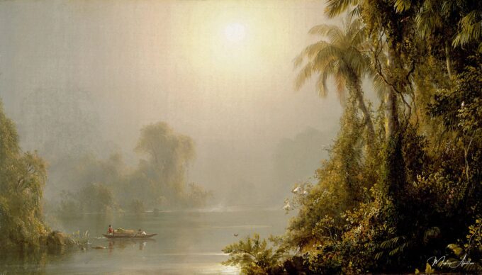Mañana bajo los trópicos – Frederic Edwin Church Frederic Edwin Church 2025-05-04