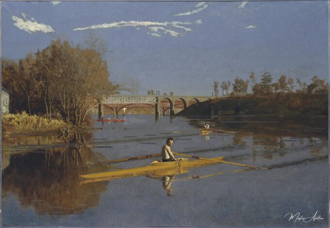 Max Schmitt en godille simple – Thomas Eakins Thomas Eakins 2025-05-02