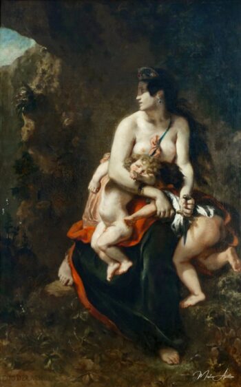 Médée furiosa – Eugène Delacroix Eugène Delacroix 2025-05-22