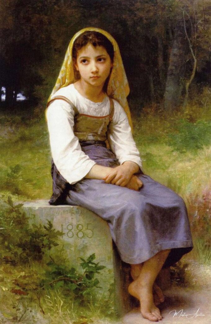 Meditación de William Bouguereau William Bouguereau 2025-05-20