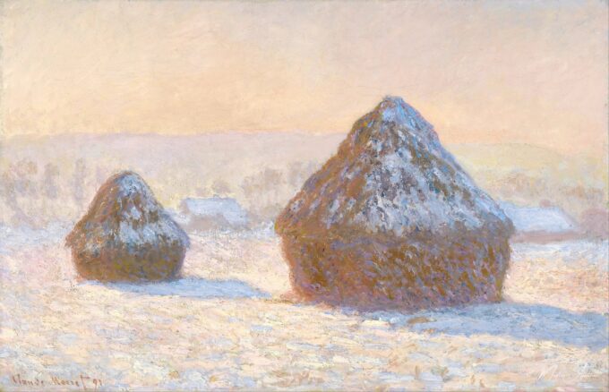Meules, efecto de nieve, por la mañana – Claude Monet Claude Monet 2025-05-02